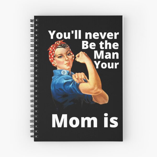 Item preview, You'll Never Be The Man Your Mom Is - Sarcasm Example designed and sold by Sonatablue.