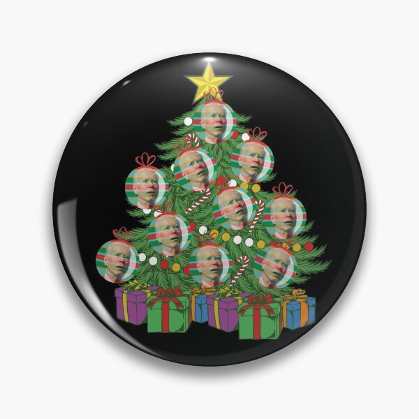 Item preview, Biden Christmas Tree Funny Ornaments Confused Anti-Biden Gear designed and sold by DynamicDesign.