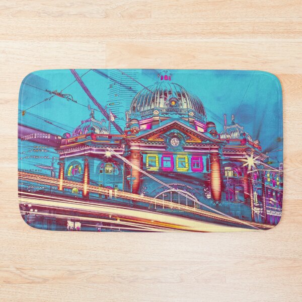 Item preview, Finders Street Station Melbourne, cool architecture in the city designed and sold by Mauswohn.