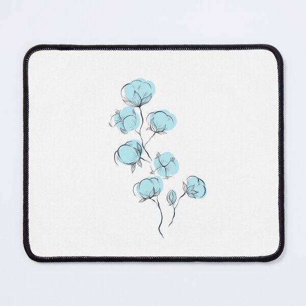 Item preview, Delicate sketch of cotton plant  designed and sold by Veleri.