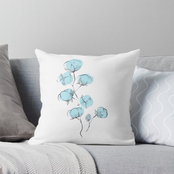 Item preview, Delicate sketch of cotton plant  designed and sold by Veleri.