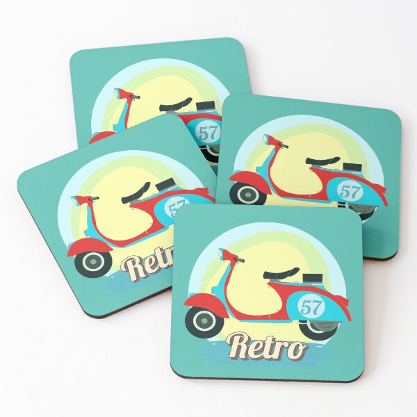 Item preview, Retro Scooter 57 designed and sold by ABS-Originals.