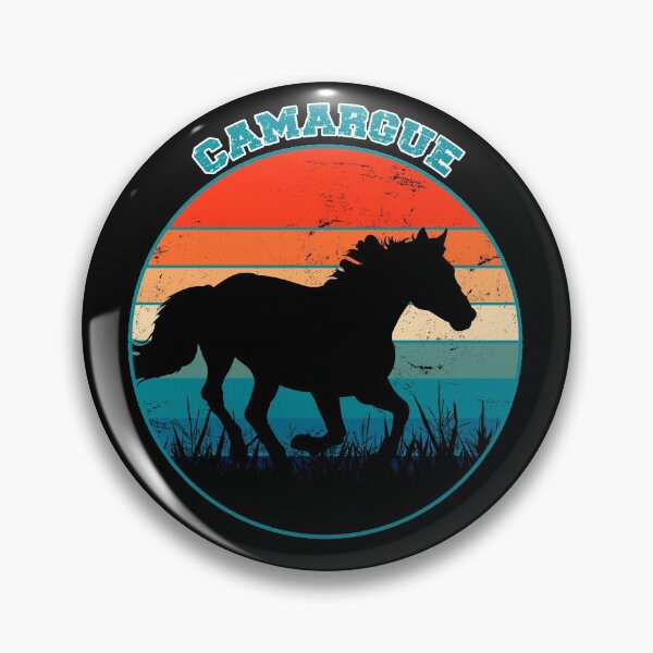 Item preview, Vintage Sunset Horse Camargue France designed and sold by Astralia.