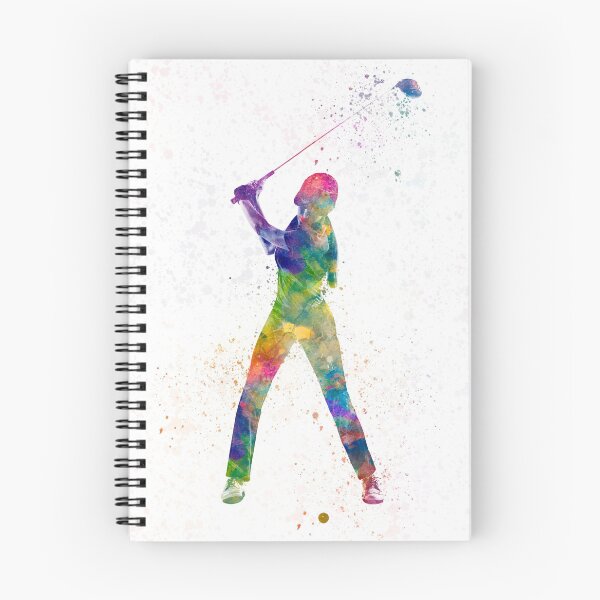 Item preview,  Golf player in watercolor designed and sold by paulrommer.