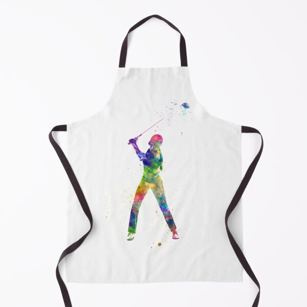 Item preview,  Golf player in watercolor designed and sold by paulrommer.