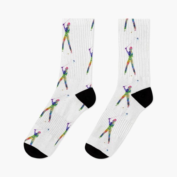 Item preview,  Golf player in watercolor designed and sold by paulrommer.