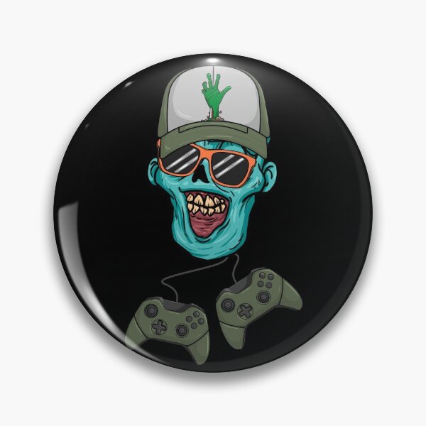 Item preview, Zombie Video Game Player Halloween Zombie Gamer Gear designed and sold by DynamicDesign.