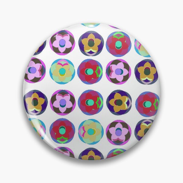 Item preview, Patrón de flor colorida burbuja designed and sold by JPsCreatorium.