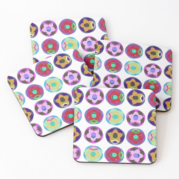 Item preview, Colorful Bubble Flower Pattern designed and sold by JPsCreatorium.