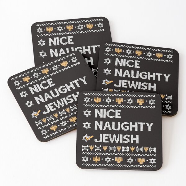 Item preview, Nice Naughty Jewish designed and sold by Gifty Rifty.