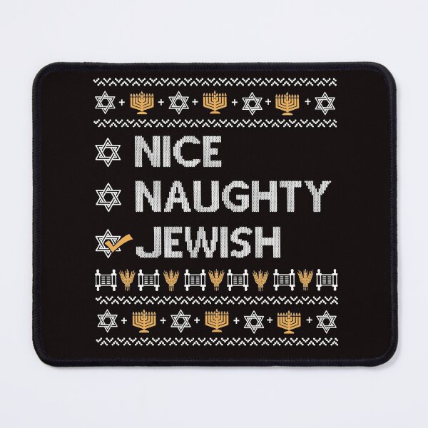 Item preview, Nice Naughty Jewish designed and sold by Gifty Rifty.