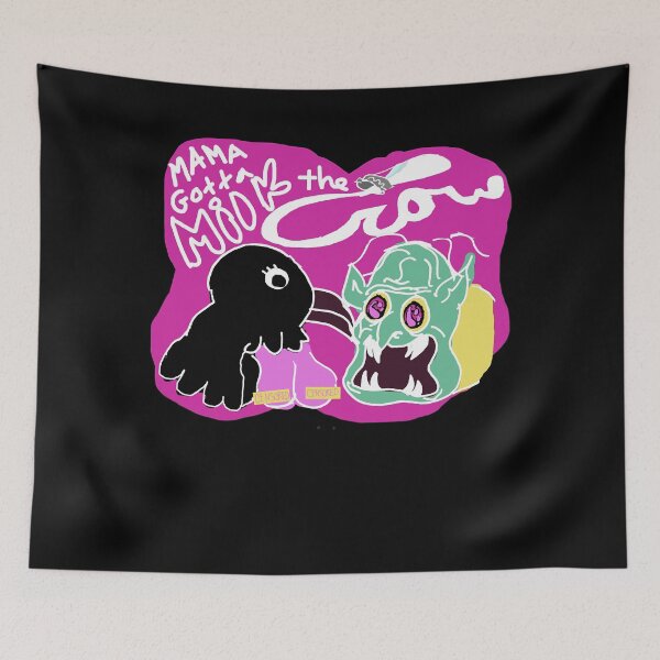 Item preview, Witch with Crow graphic designed and sold by CyphersHunter.