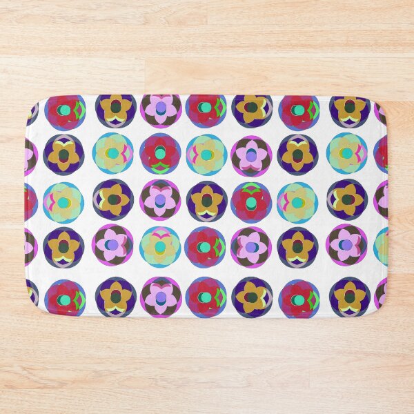 Item preview, Colorful Bubble Flower Pattern designed and sold by JPsCreatorium.
