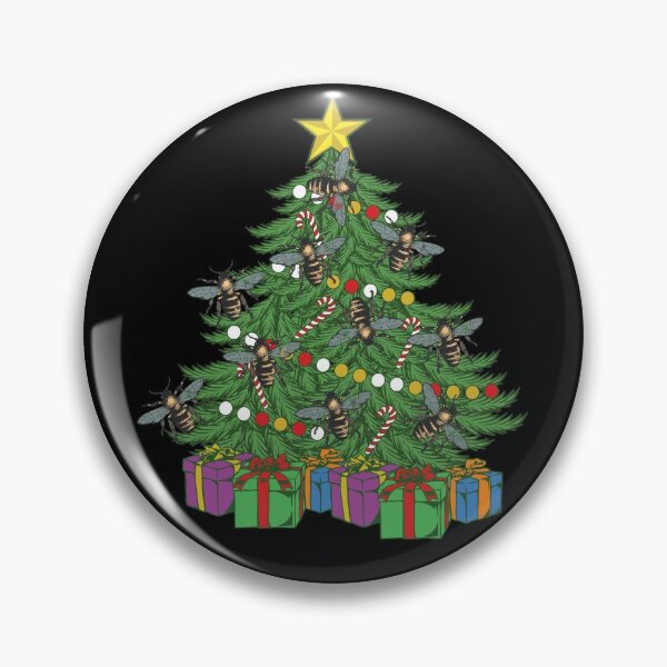 Artikelvorschau, Bee Christmas Tree Bee Keeper Bee Ornaments Vintage Bee Gear entworfen und verkauft von DynamicDesign.