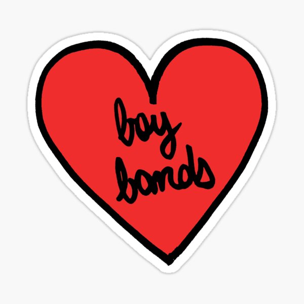 "Boy Bands Heart Patch " Sticker for Sale by KPTCH Redbubble