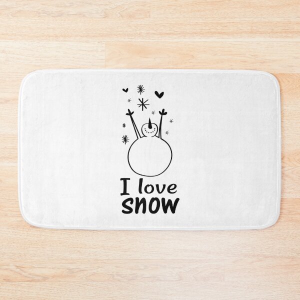 Item preview, I Love Snow designed and sold by AshleysBazaar.