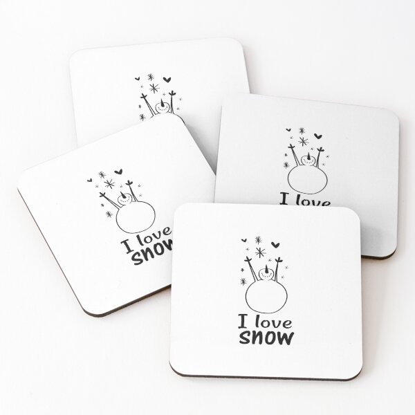 Artikelvorschau, I Love Snow entworfen und verkauft von AshleysBazaar.