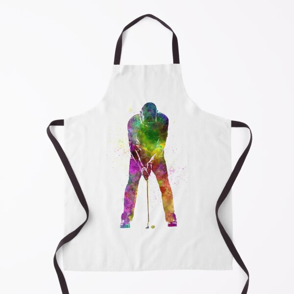 Item preview,  Golf player in watercolor designed and sold by paulrommer.