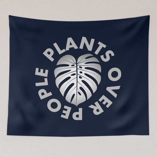 Item preview, Plants Over People Funny Gardening  designed and sold by goodspy.
