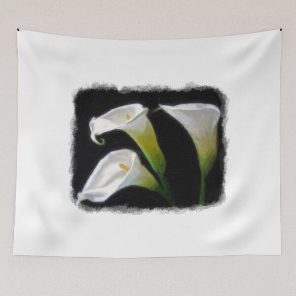 Item preview, Elegant Calla Lily Flowers 7 Painterly designed and sold by TravelPhotoArt.