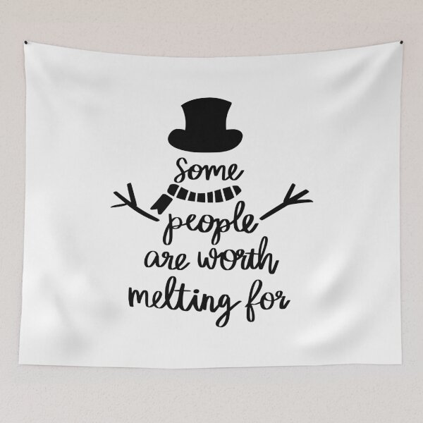 Item preview, Some People Are Worth Melting For designed and sold by AshleysBazaar.