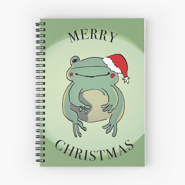Item preview, Merry Christmas Frog designed and sold by lilasian.
