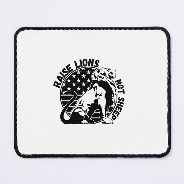 Item preview, Raise Lions Not Sheep Sticker Copy Copy Copy Copy Copy designed and sold by LISAGOUGH.