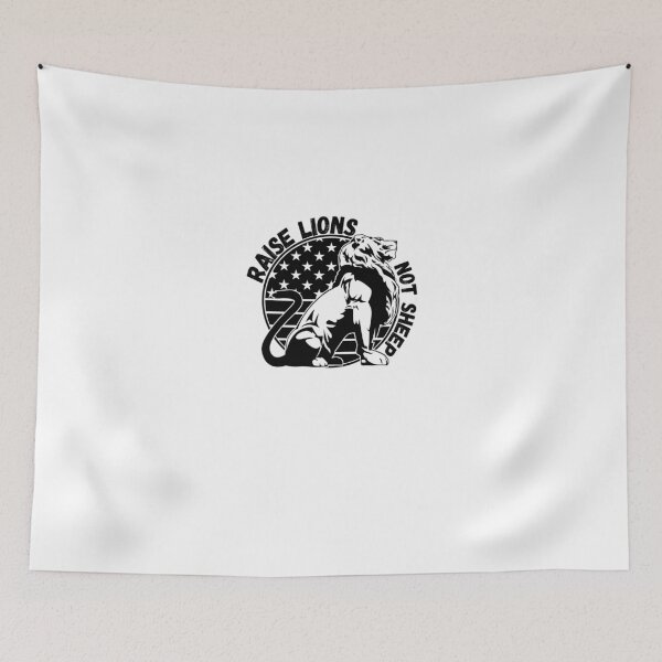 Item preview, Raise Lions Not Sheep Sticker Copy Copy Copy Copy Copy designed and sold by LISAGOUGH.