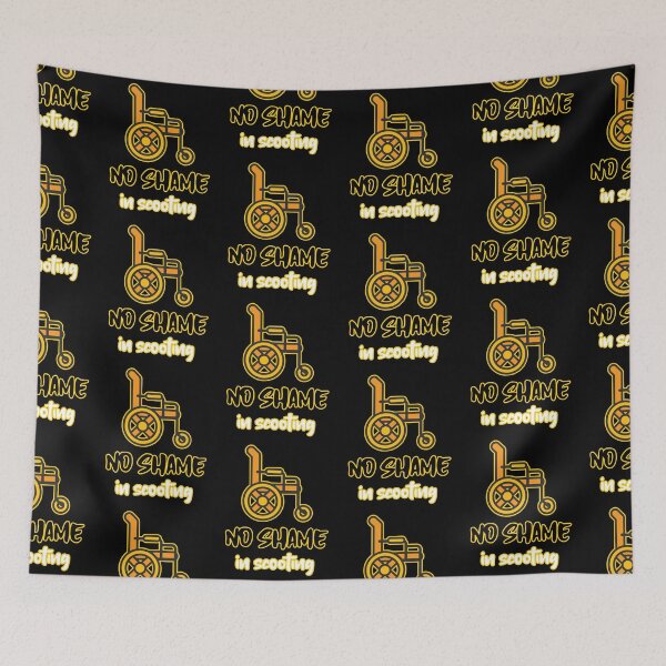 Item preview, no shame in scooting wheelchair designed and sold by EllianhPi.
