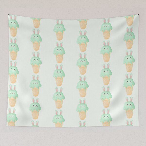 Item preview, Cute Bunny Rabbit Ice Cream designed and sold by Simplyy  Unique.