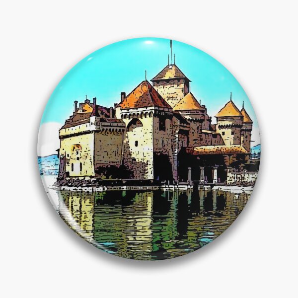 Item preview, Chillon Castle in Switzerland designed and sold by Cyrus777.