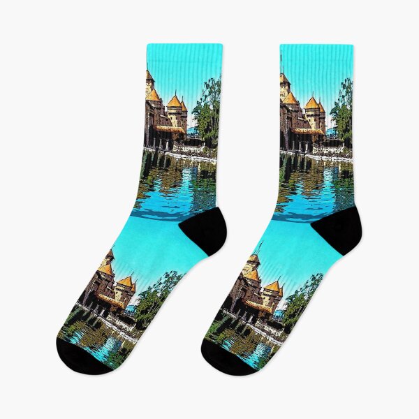 Item preview, Chillon Castle in Switzerland designed and sold by Cyrus777.