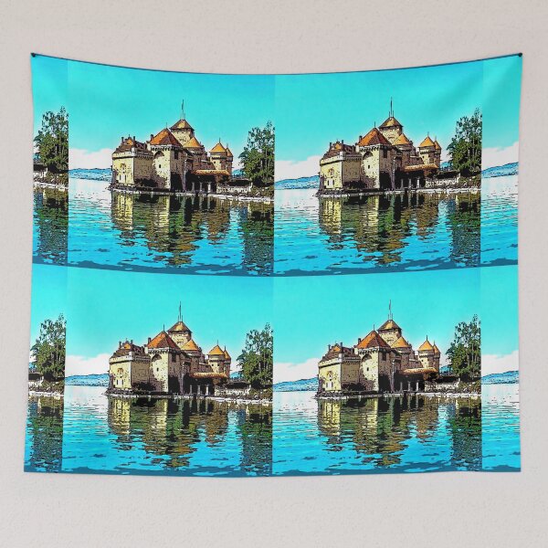 Item preview, Chillon Castle in Switzerland designed and sold by Cyrus777.