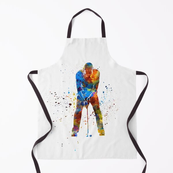 Item preview, Golf player in watercolor designed and sold by paulrommer.