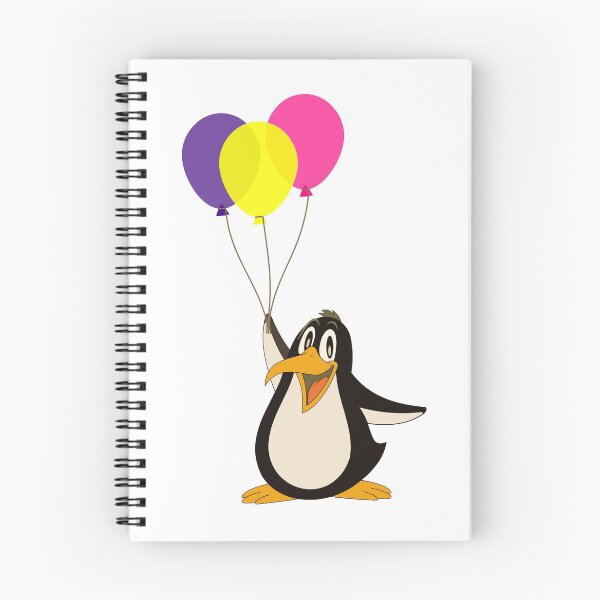 Item preview, PENGUIN WITH BALLOONS designed and sold by LaBelleMaison.