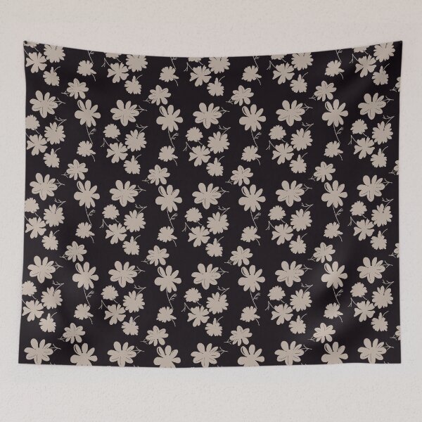 Item preview, Dark floral pattern designed and sold by stavina.