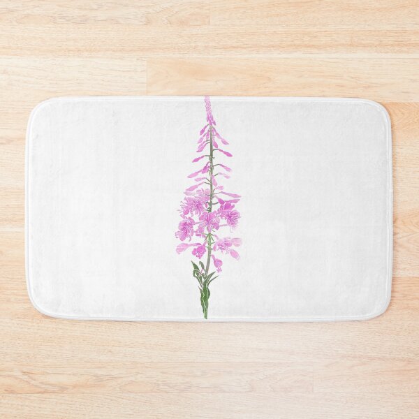 Item preview, Realistic fireweed flower designed and sold by Shoshina.