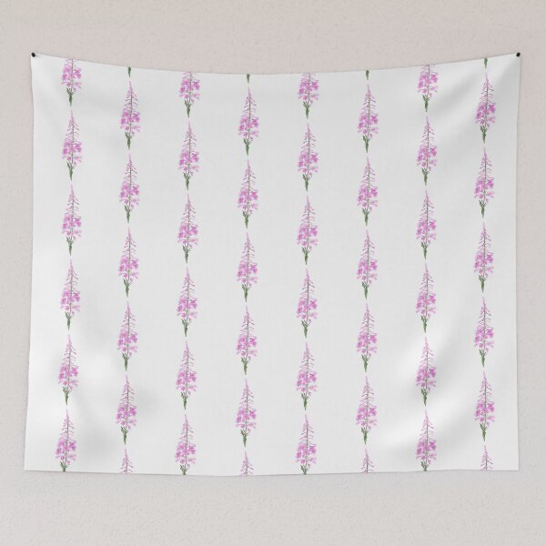 Item preview, Realistic fireweed flower designed and sold by Shoshina.