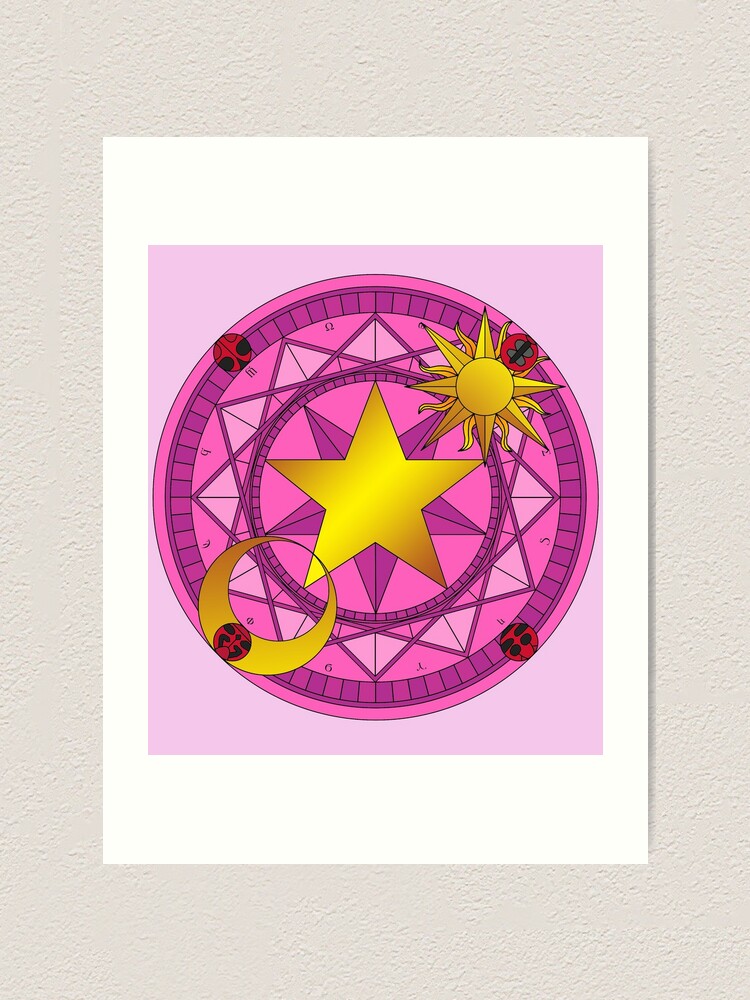 Cardcaptor Sakura Magic Circle Art Print for Sale by OneNineSix