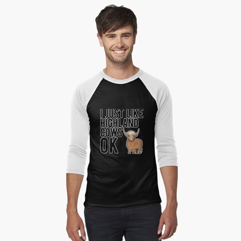 Vista previa del artículo con la obra «Camiseta ¾ estilo béisbol», diseñado y vendido por SkyCloudBlue.