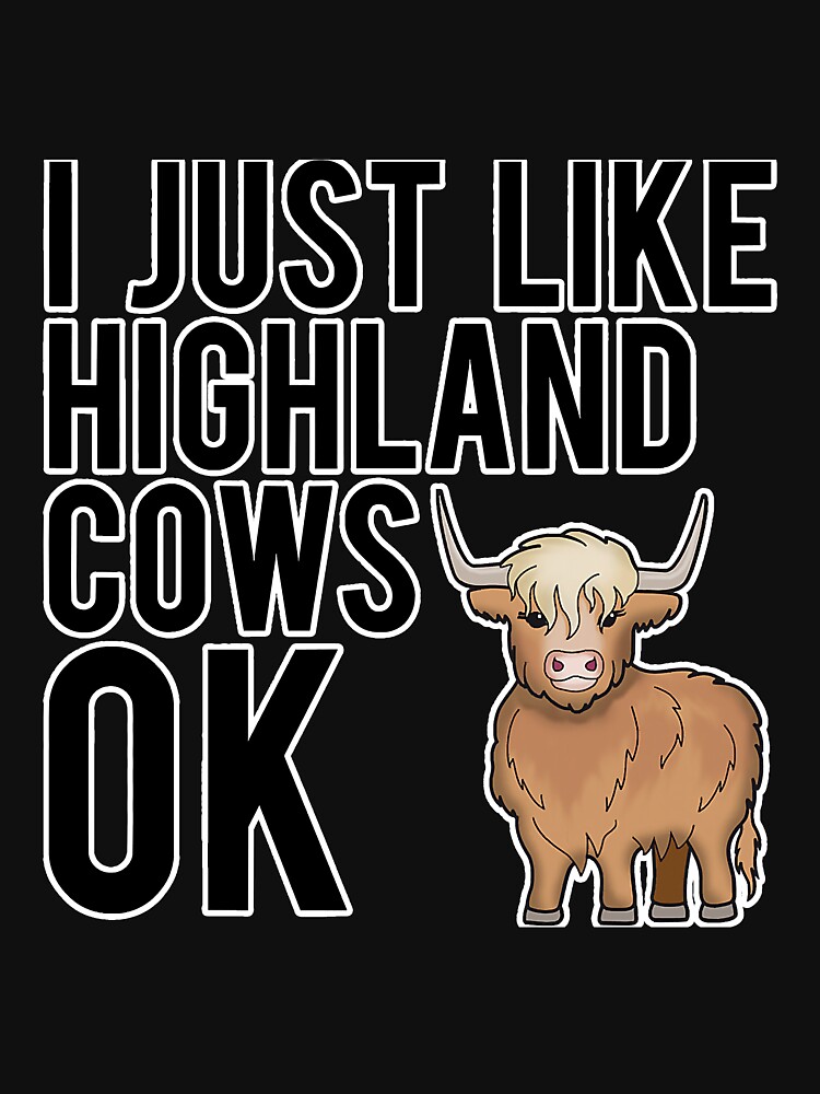 Imagen 7 de 7, Camiseta clásica con la obra Vaca de pelo largo de las Tierras Altas, diseñada y vendida por SkyCloudBlue.
