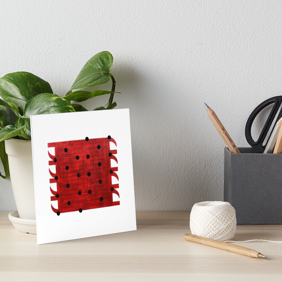 Item preview, Art Board Print designed and sold by majnouna.