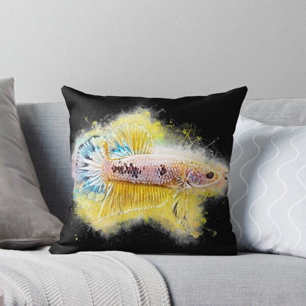 Item preview, Fighting fish Halfmoon metallic designed and sold by AquariumLutter.