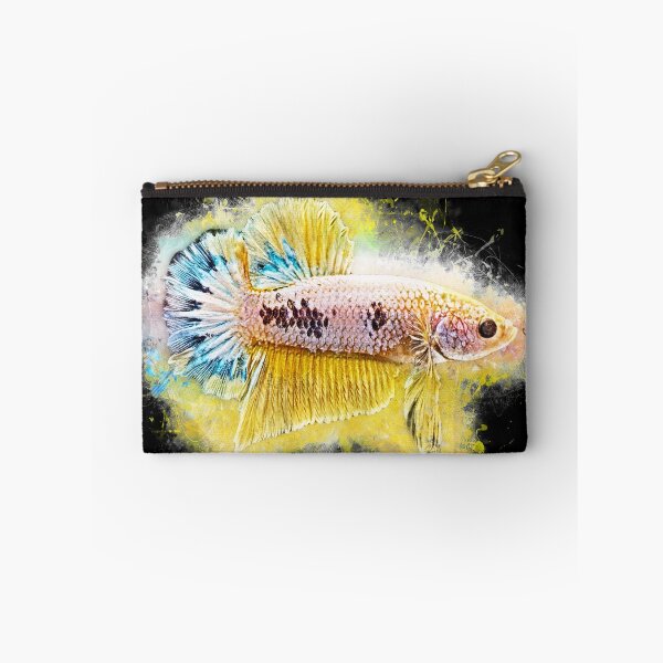 Item preview, Fighting fish Halfmoon metallic designed and sold by AquariumLutter.