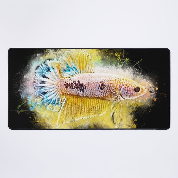 Item preview, Fighting fish Halfmoon metallic designed and sold by AquariumLutter.