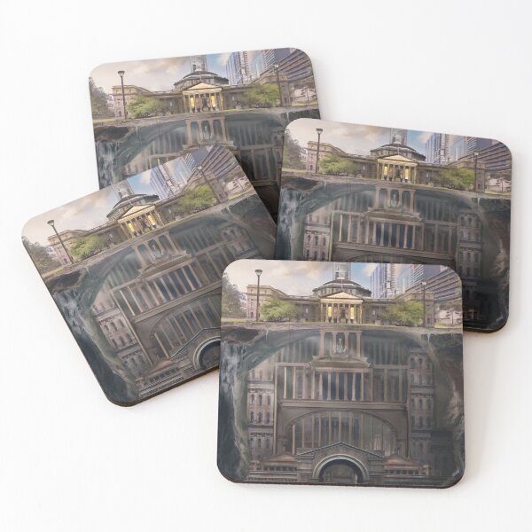 Item preview, The State Library Melbourne City vs Tartaria designed and sold by kelly jones.