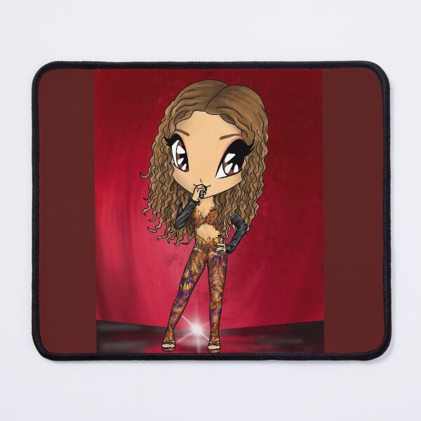 Item preview, Eleni Foureira Fuego Eurovision Song Contest 2018 Cyprus Chibi Cartoon designed and sold by ciseauxamour.