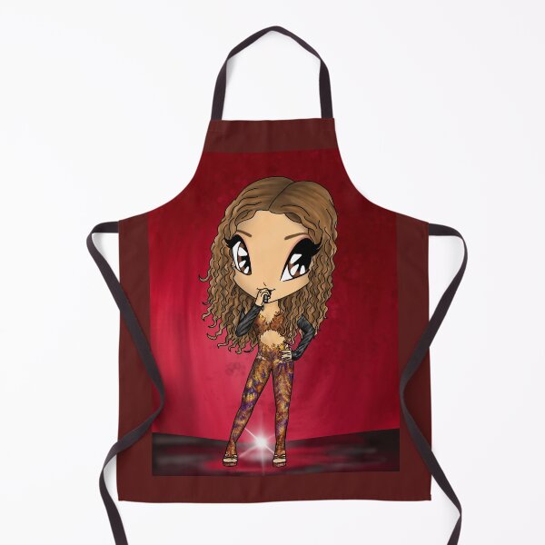 Item preview, Eleni Foureira Fuego Eurovision Song Contest 2018 Cyprus Chibi Cartoon designed and sold by ciseauxamour.