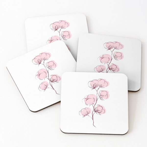 Item preview, Sketch of cotton plant  designed and sold by Veleri.