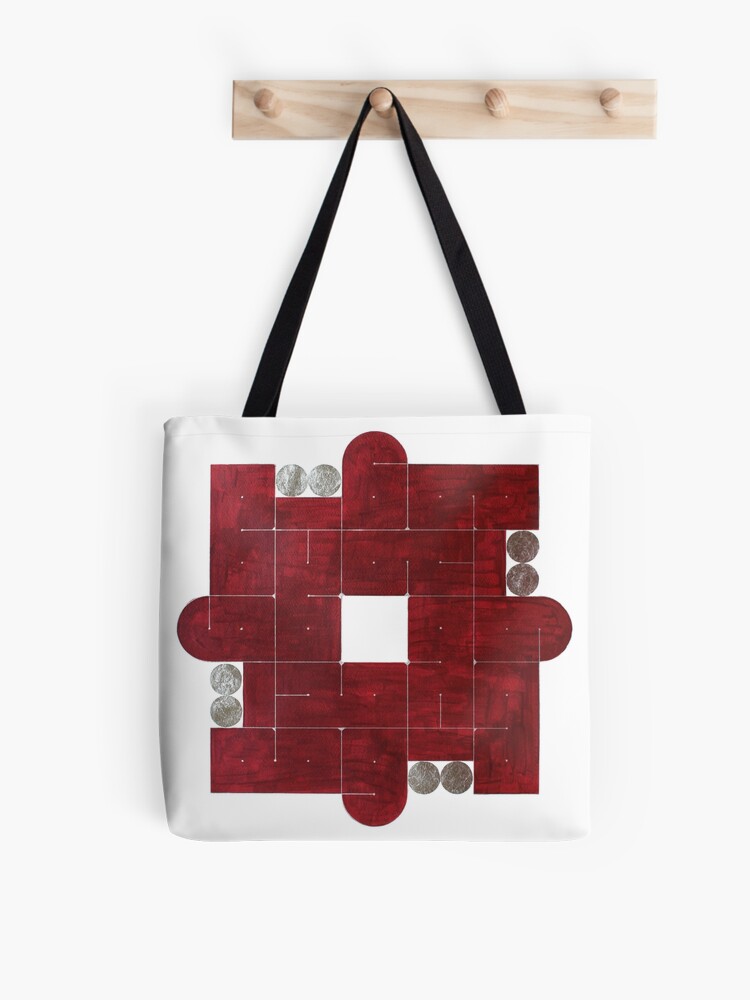 Thumbnail 1 of 2, Tote Bag, Perseverance مداومة designed and sold by majnouna.